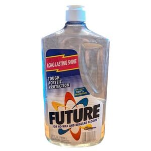 Vintage Future Acrylic Floor Polish 27 oz USED 40% Full 1993 Prop Hobbyist
